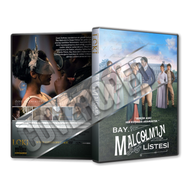 Bay Malcolm'ın Listesi - Mr Malcolm's List - 2022 Türkçe Dvd Cover Tasarımı